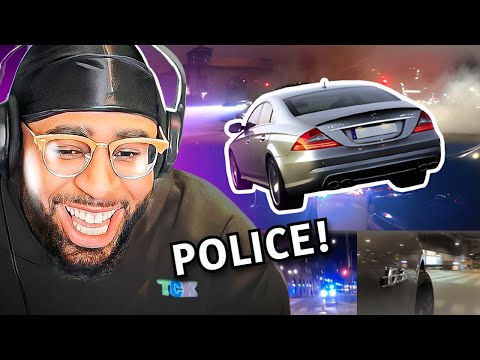 coolkid reacts to AMG CLS63 AT NIGHT STOCKHOLM POLICE CHASE @critical