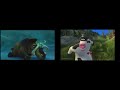 Ice Age 2002 Ice Slide Vs Barnyard 2006 Hill Surfing