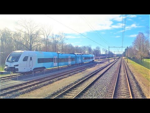 4K Cabinerit Emmen - Zwolle (stoptrein) 24-02-2022