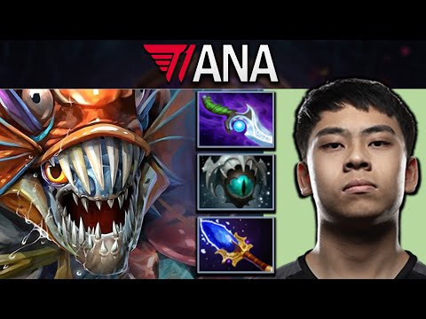Slark Dota 2 Gameplay T1.Ana with Aghanims and 19 Kills - TI12