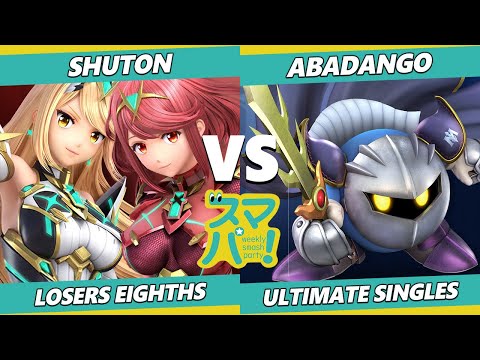 Sumapa 52 Top 8 - Shuton (Pyra Mythra) Vs. Abadango (Meta Knight) SSBU Ultimate Tournament