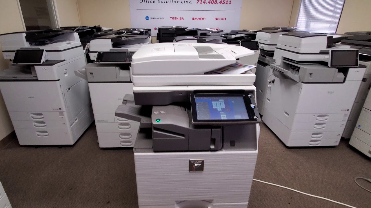 Sharp MX-3071 Color Copier-Meter only 8k