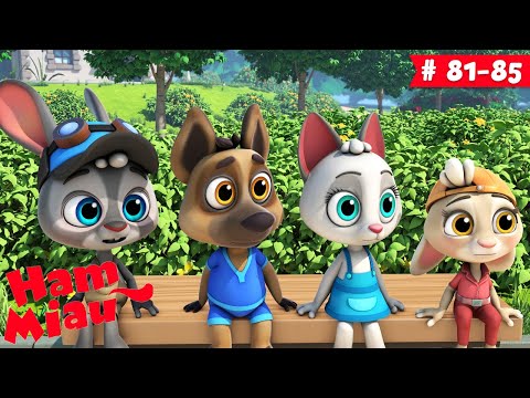 Ham Miau 🐶 ep. 81-85 🐱 Desene animate in romana - HeyKids