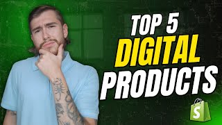 Top 5 DIGITAL Winning Products To Sell NOW | Shopify Dropshipping Trends