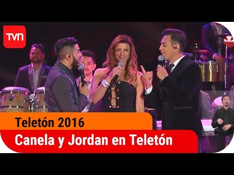 Canela y Jordan juntos en la Teletón | Teletón 2016