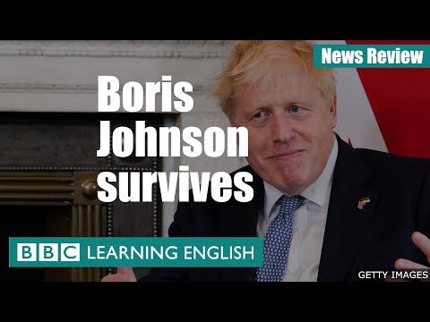 鮑里斯-約翰遜在不信任投票中倖存。BBC新聞評論 (Boris Johnson survives no-confidence vote: BBC News Review)