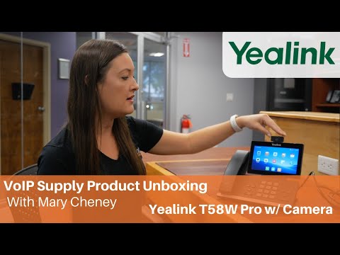 Yealink T58W with Camera SIP Phone