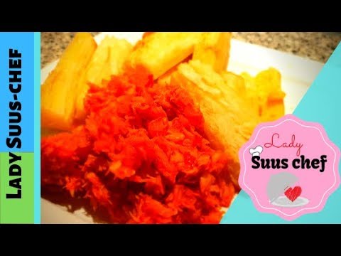 Surinamese Telo with cod fish | Surinaamse telo met bakkeljauw
