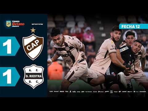 PLATENSE 1 - 1 DEPORTIVO RIESTRA | Resumen del partido | #TorneoBetano Clausura 2025
