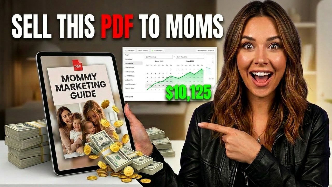 I Made $10,125 in 7 Days Selling This PDF to Moms (Copy Me)