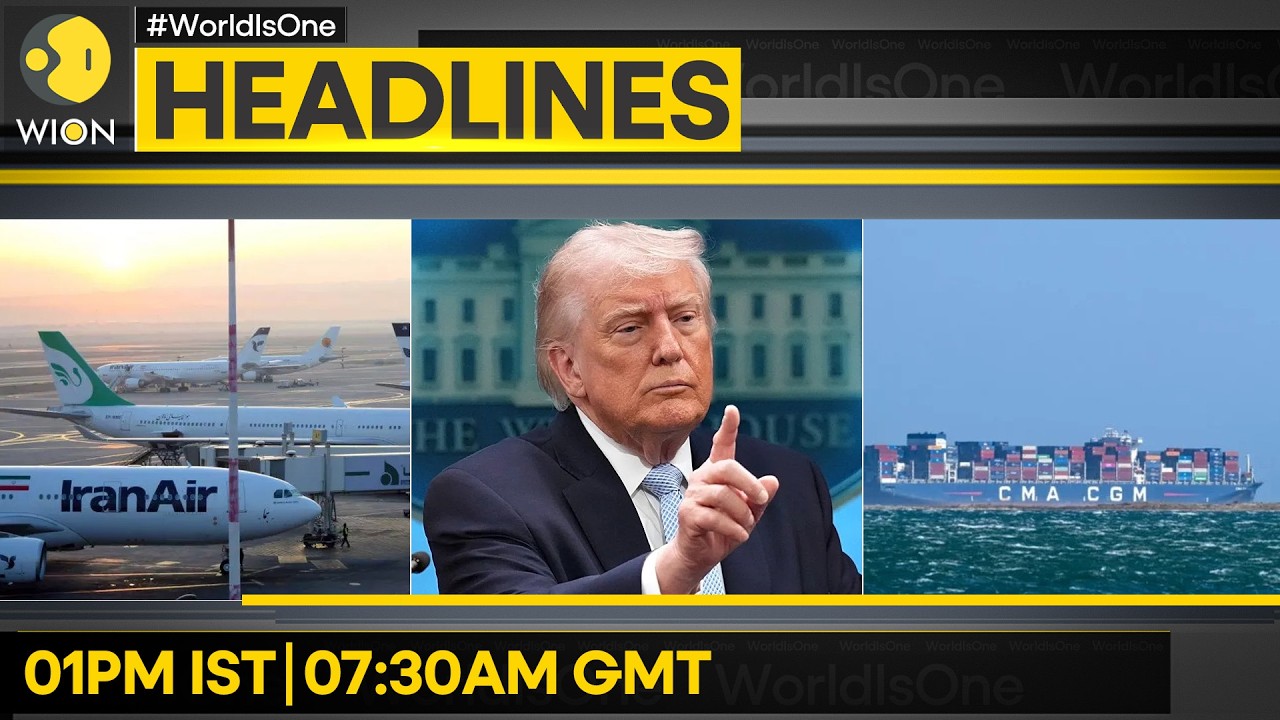 Iran Partially Reopens Airspace | Shipping Data Shows Tankers Crossing Hormuz Strait | Headlines