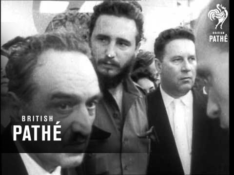 Mikoyan Feted In Cuba (1960)