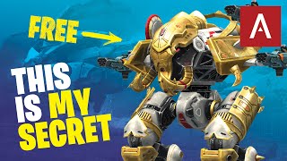 War Robots - My Trick On How To Get NEW Robots And Weapons Fast On My Baby Account WR Gameplay