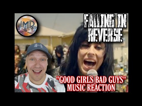 Falling in Reverse Reaction - Good Girls, Bad Guys | First Time Hearing
