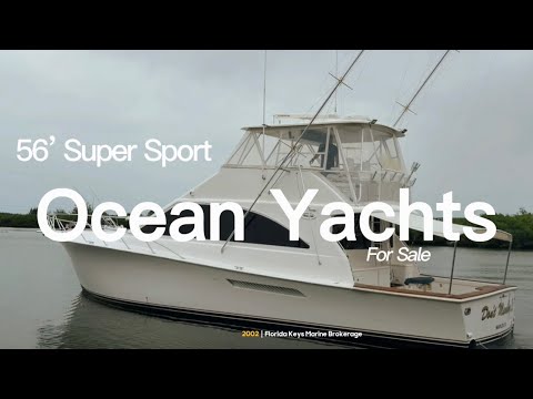 2002 Ocean Yachts 56 Super Sport Don’t Member II Video