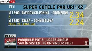 SUPER COTELE PARIURI1X2: Variantele selectate au cotații cuprinse între 2.00 și 2.35!