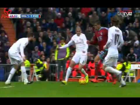 Golazo Bruma/ Real Sociedad 1-1 Real Madrid/ LaLiga 2015