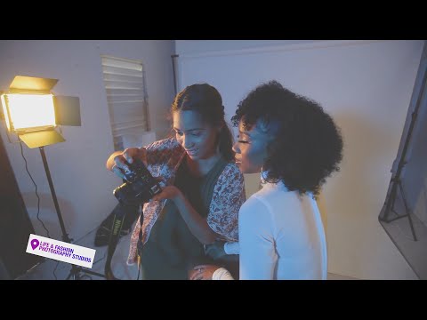 3 Belizean Female Photographers Shoot 1 Model