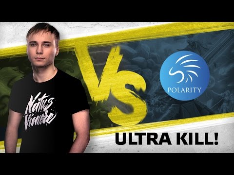 Watch first: Ultra kill! by Ditya Ra vs Polarity @ ESL One Frankfurt 2016