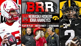 Nebraska Cornhuskers vs Iowa Hawkeyes | LIVE | Scoreboard | Play By Play | Postgame