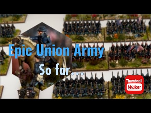 #warlordgames Epic ACW the Army so far
