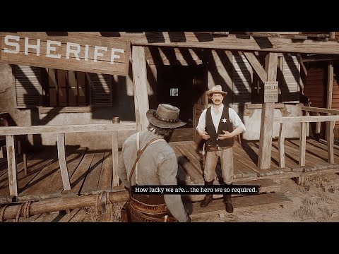 The Reason Why You Should Always Save Sheriff Palmer From Outlaws - RDR2