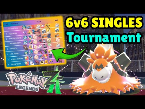 6v6 SINGLES Pokemon Legends Z-A Tournament! Stealth Rocks Mega Camerupt!
