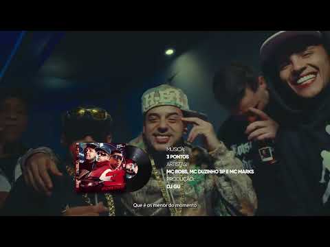 "3 Pontos" - Mc Robs, Mc Duzinho SP, Mc Marks (DJ Gu) [Visualizer]