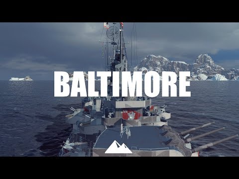 BALTIMORE, einer der besten Kreuzer auf T9! - World of Warships | [Division] [Deutsch] [60fps]