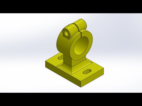 Silent  3D SolidWorks  Exercise  Drawings E14 | 3D Drawing Lessons