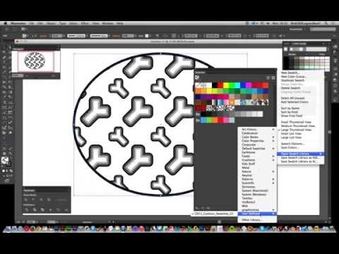 How to install Illustrator swatches to user account (OS X) tutorial