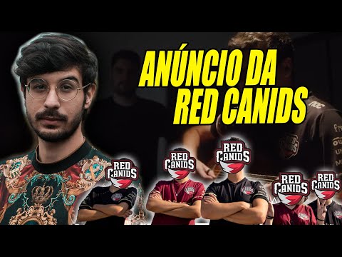 Revolta reagindo ao anúncio dos Campeões do ULT na Red Canids