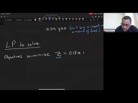 Math 1108-R05 Lecture 13 - Linear Programming Examples, and Why Corner Points Give Solutions