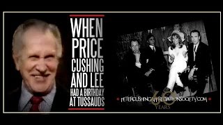 VINCENT PRICE - BIRTHDAY PARTY AT TUSSAUDS
