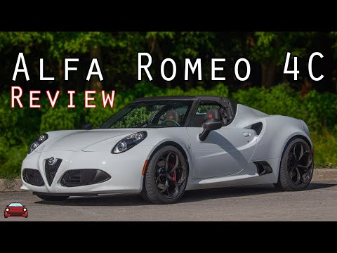 2016 Alfa Romeo 4C Spider Review - When The Italians Got It PERFECT!