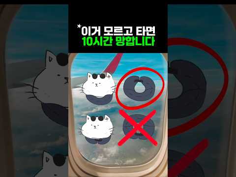 편안한 장거리 비행을 위한 꿀팁: 10시간 후회 없는 항공기 탑승법
