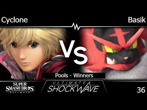 USW 36 - Cyclone (Shulk) vs Basik (Incineroar) Pools - Winners - SSBU