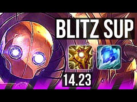 BLITZCRANK & Corki vs KARMA & Caitlyn (SUP) | KR Grandmaster | 14.23
