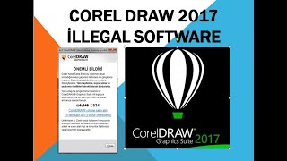 Corel Draw 2017 İLLEGAL SOFTWARE HATASI (ÇÖZÜMÜ)