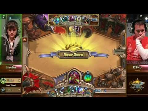 Firebat vs. DTwo - Semi-finals - Hearthstone World Championship 2014