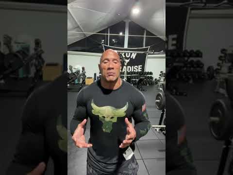 The Rock At His Gym (Iron Paradise)