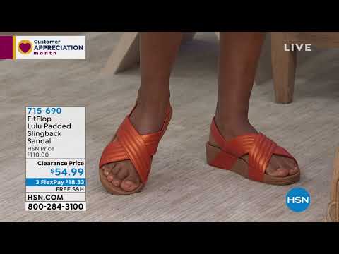 FitFlop Lulu Padded Slingback Sandal