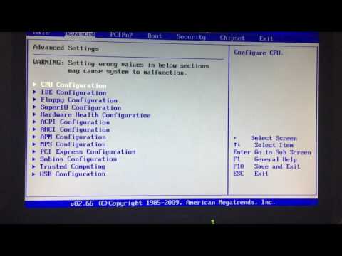 Synology DS1511+ Bios VGA Output