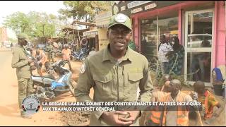 Ouagadougou : la Brigade Laabal soumet des contrevenants à des travaux d’intérêt général
