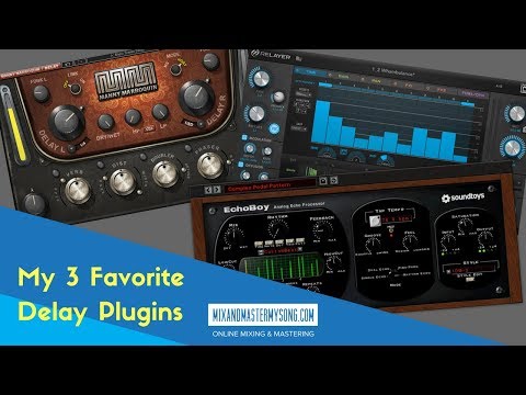 My 3 Favorite Delay Plugins
