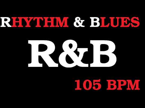 R&B RHYTHM & BLUES STYLE ① DRUM BACKING TRACK -105 BPM-