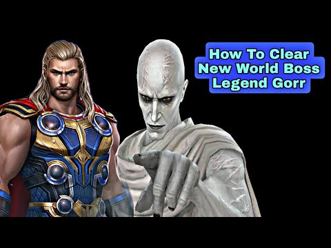 How To Clear New World Boss Legend Gorr - Marvel Future Fight