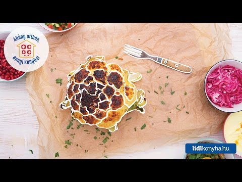 Mautner Zsófi receptje – Egészben sült karfiol és társai