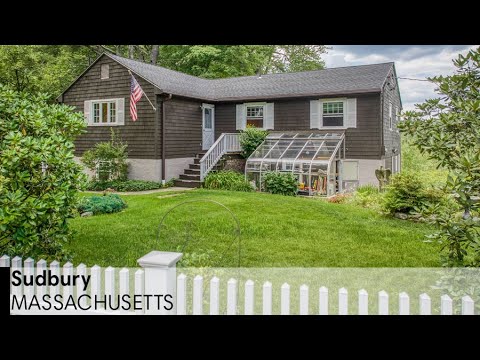 Video of 4 Lake Shore Drive | Sudbury, Massachusetts real estate & homes by Maureen Harmonay