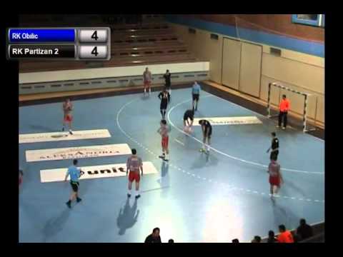 22.03.2014. RK Obilic - RK Partizan 2 prvo pol.
